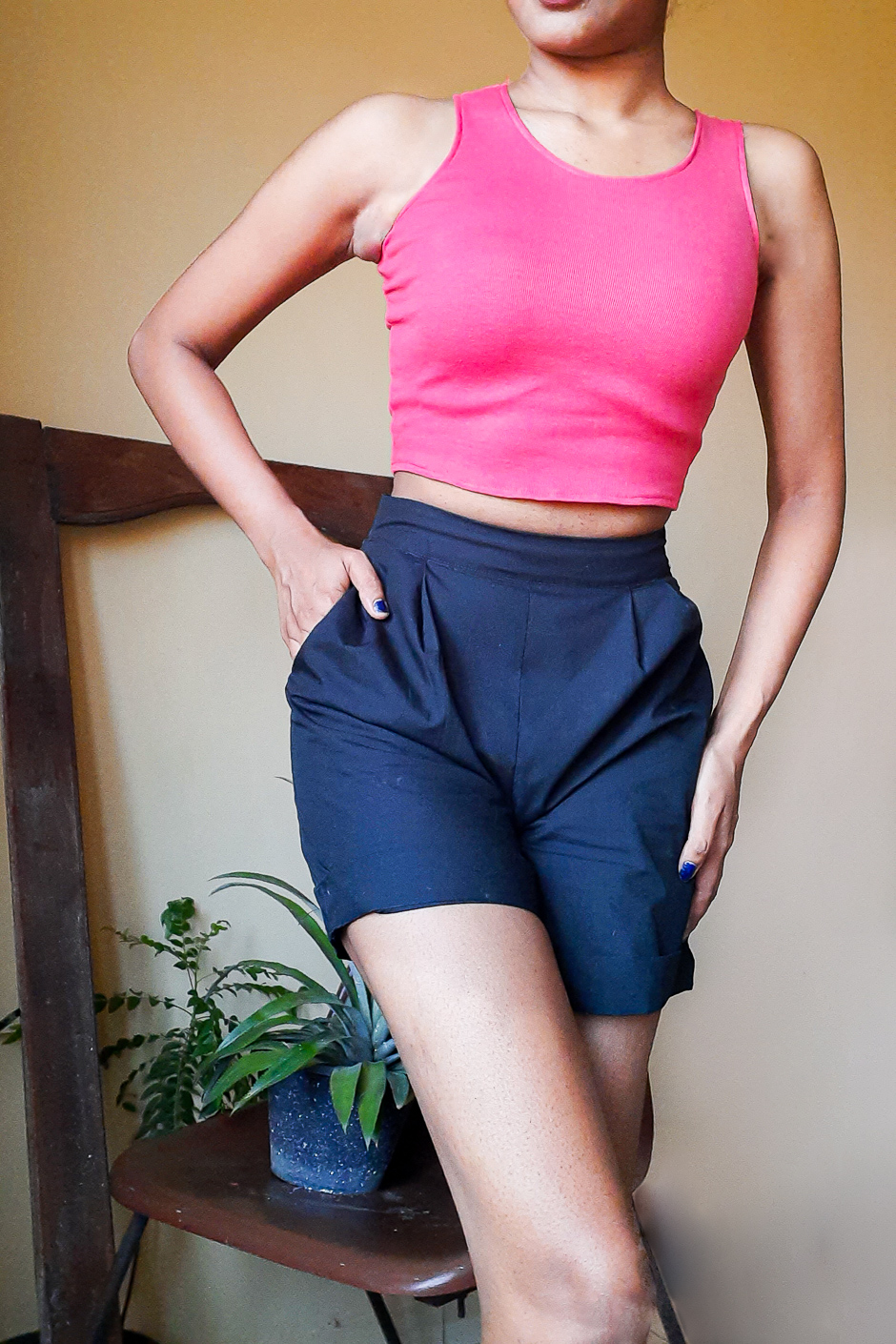 Lia - Folded Hem Short - Image 3