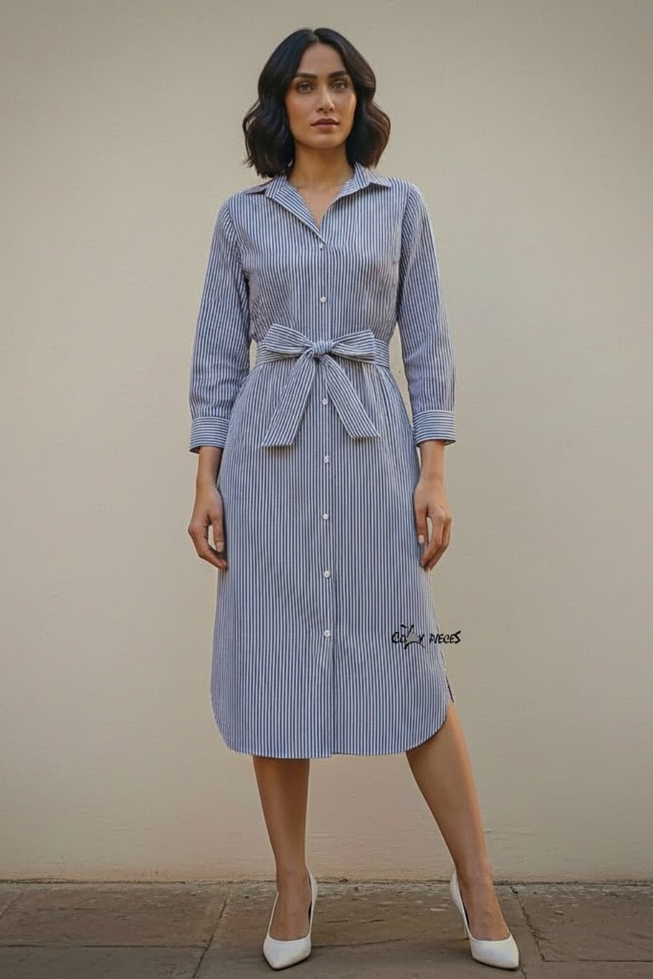 Circe - Midi Shirt Dress