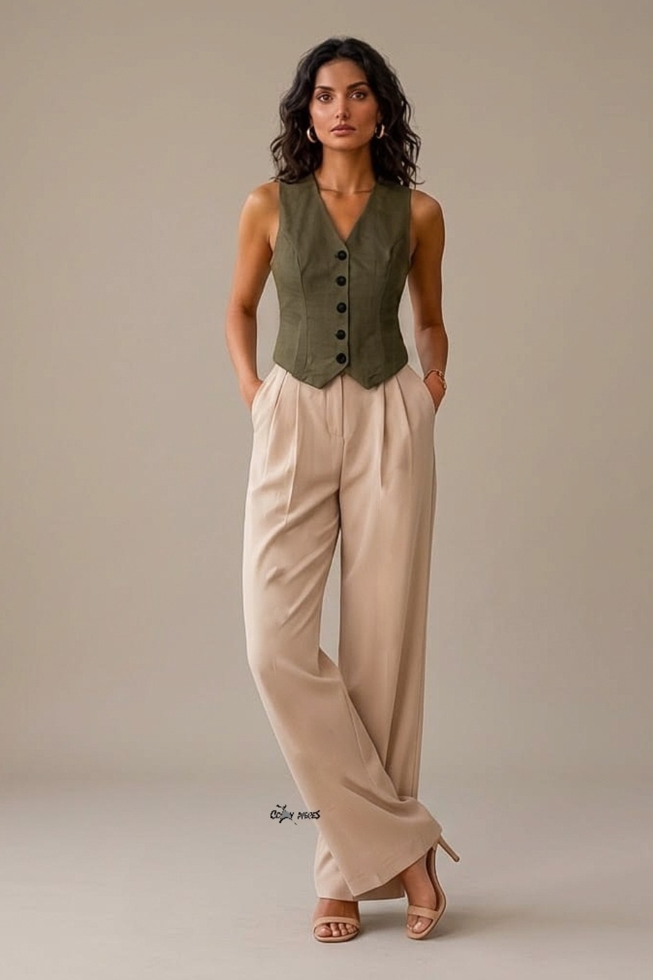 Aurora - The Essential Pleated Trouser