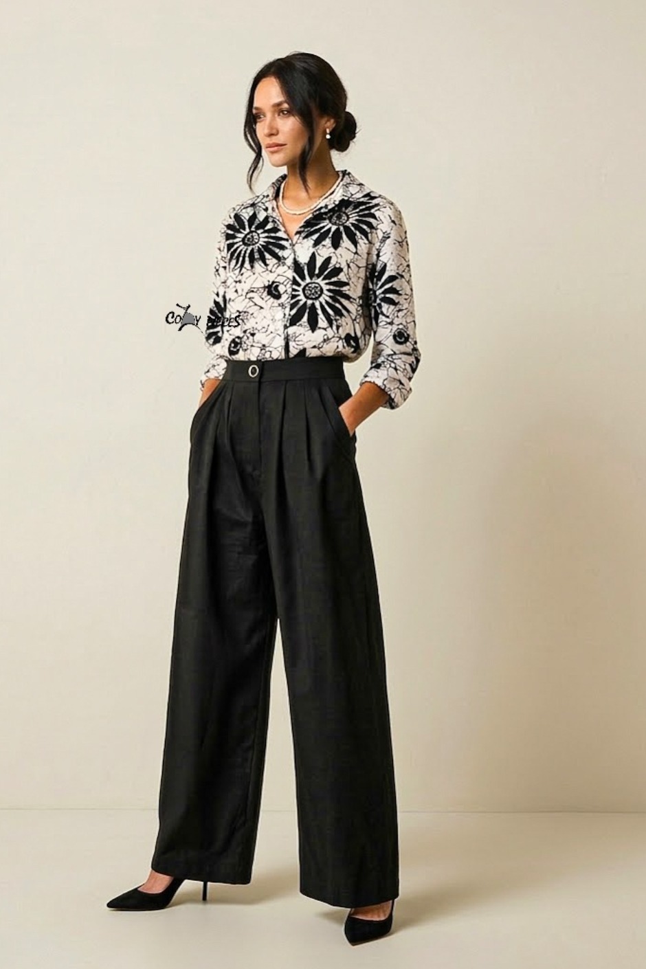 AURORA - The Essential Pleated Trouser