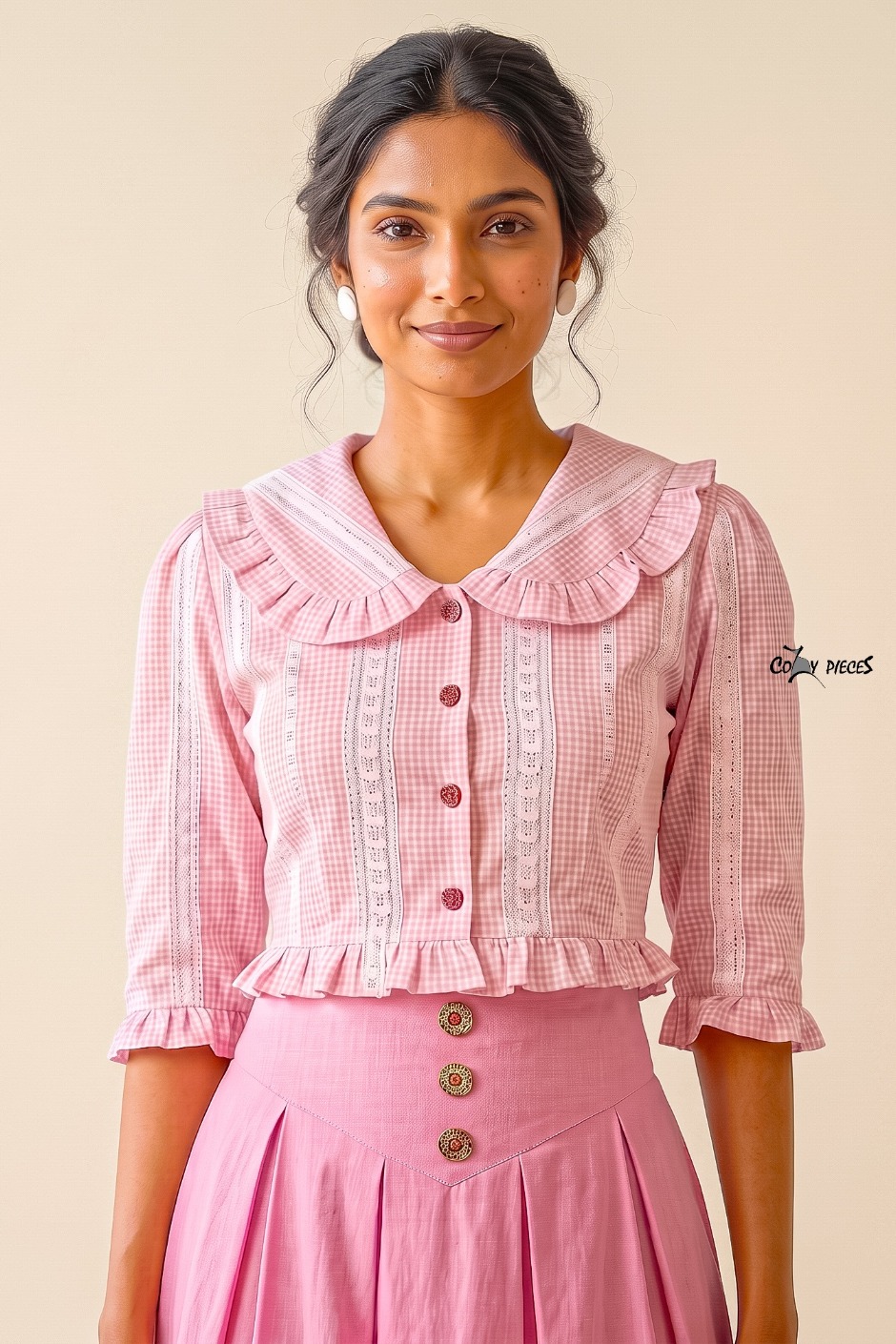 ROSIE - Ruffle Crop Top